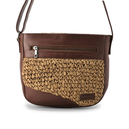 Crossbody Sling Bag - Raffia Ridge