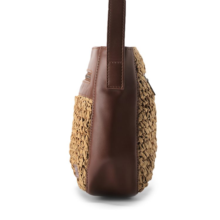 Crossbody Sling Bag - Raffia Ridge