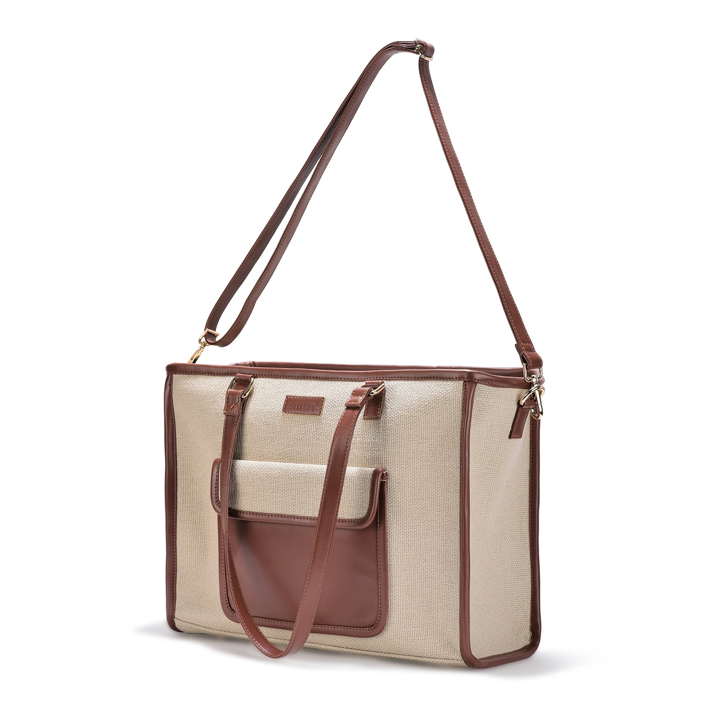 Sandstone Carry Artisan Weave Office Tote
