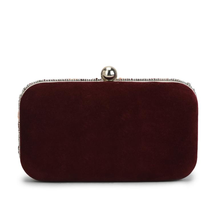 Wavy Beads - Tricolor Clutch Bag