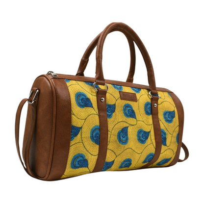 Handbag - Yellow Peacock