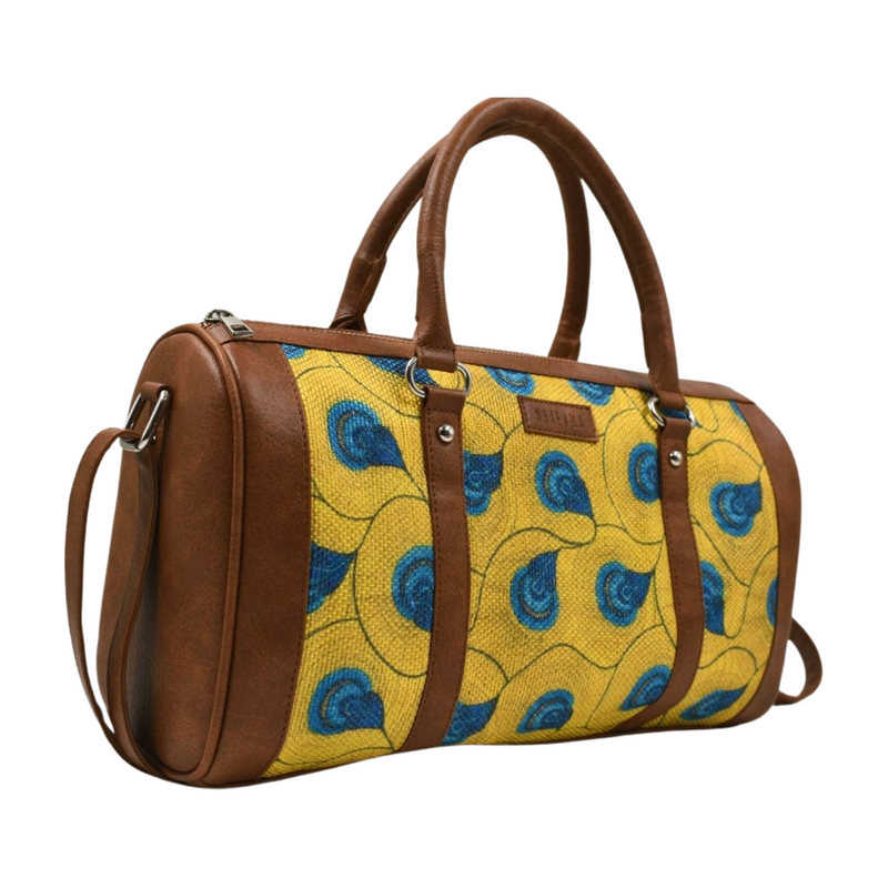 Handbag - Yellow Peacock