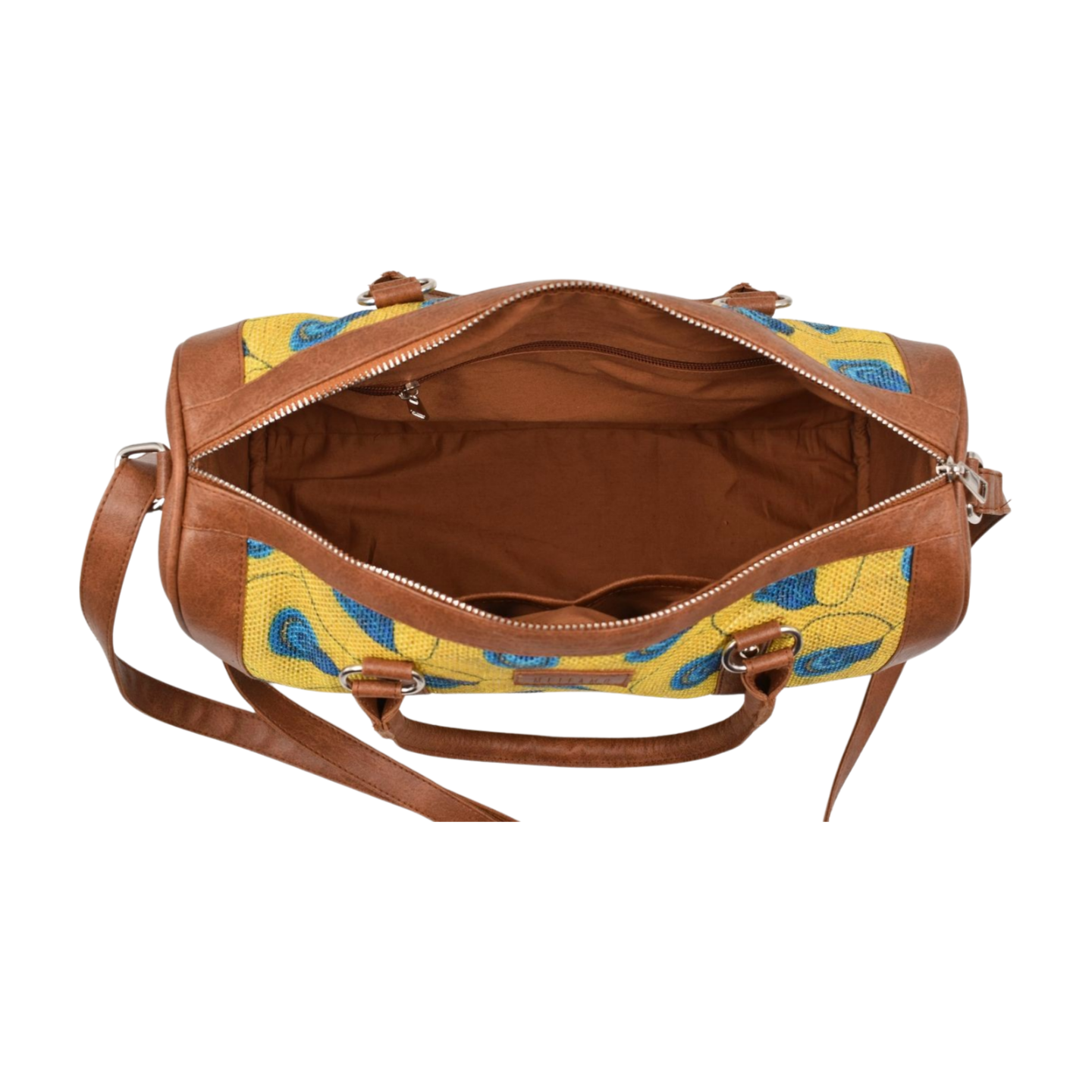 Handbag - Yellow Peacock