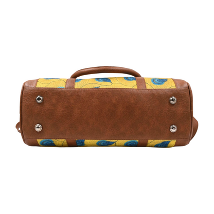 Handbag - Yellow Peacock