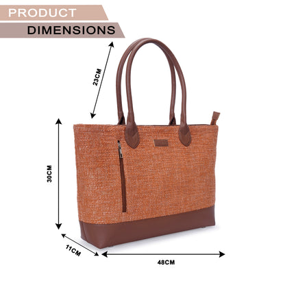 Office Tote Bag - Sunset Amber