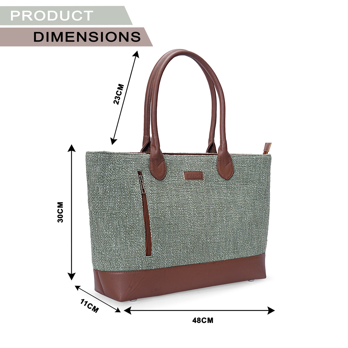 Office Tote Bag - Fresh Mint