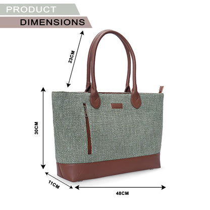 Office Tote Bag - Fresh Mint