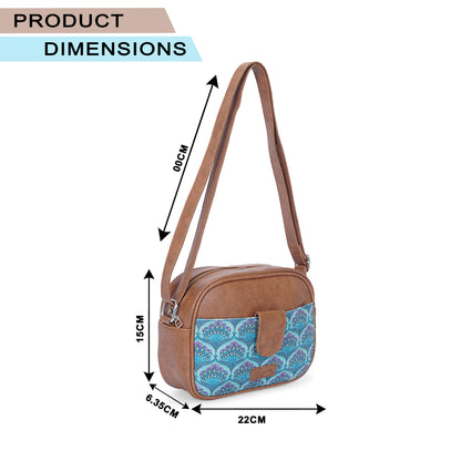 Sling Bag - Blue Lotus