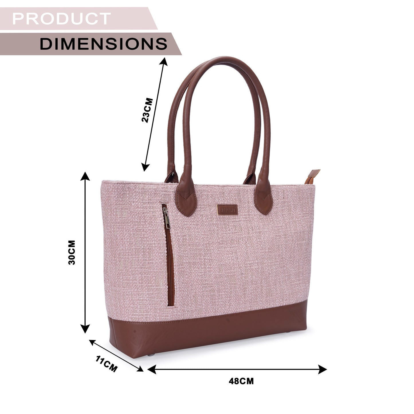 Office Tote Bag - Blush Blossom