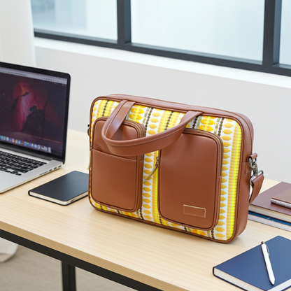 Golden Loom Laptop Bag