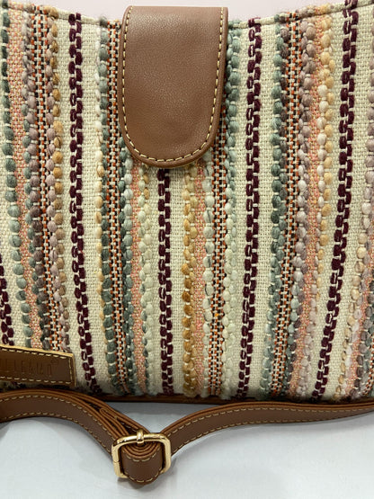 Sand Artisan Weave Handcrafted Sling Bag for Women