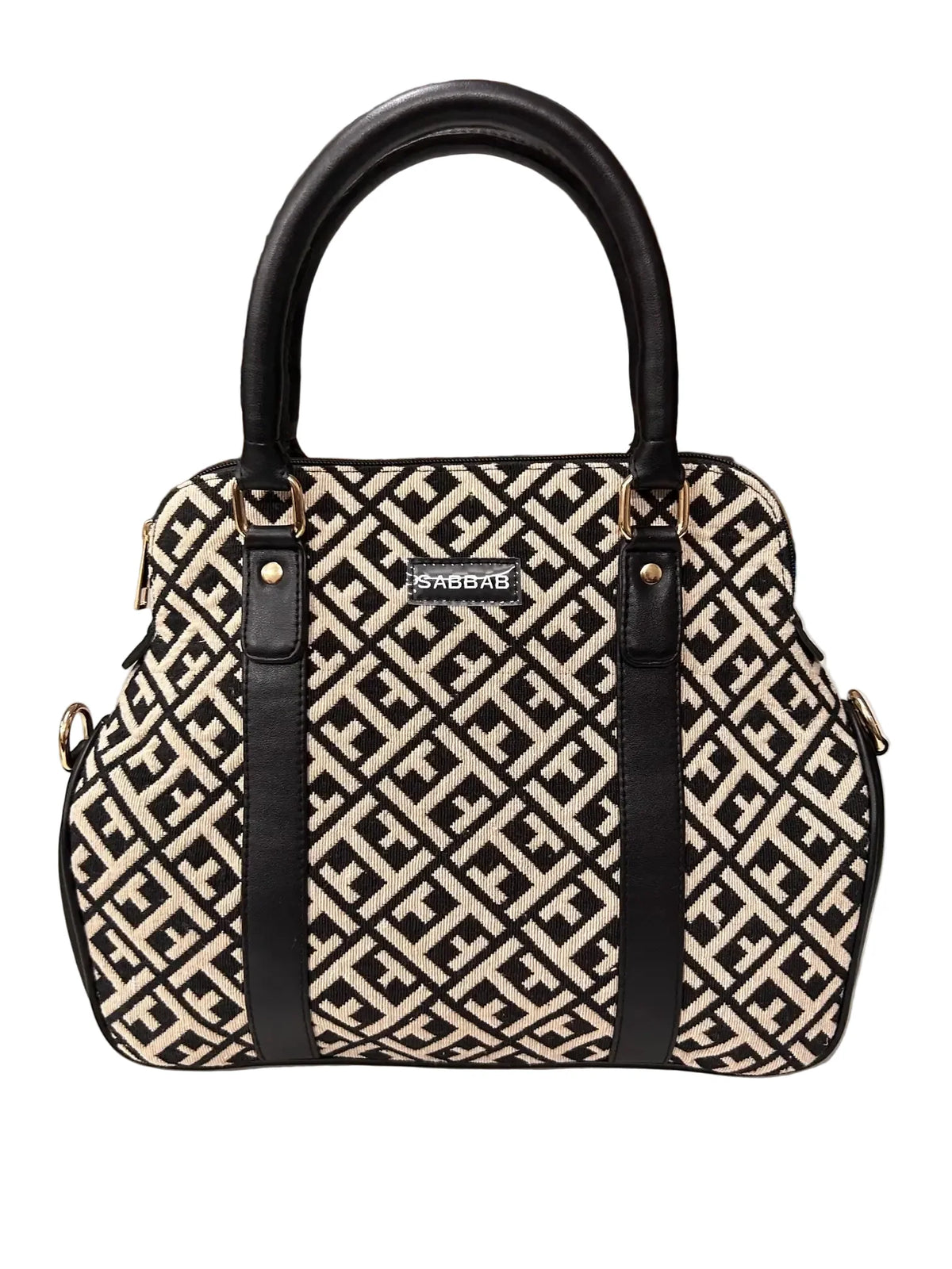 Metro Noir Handcrafted Satchel Bag