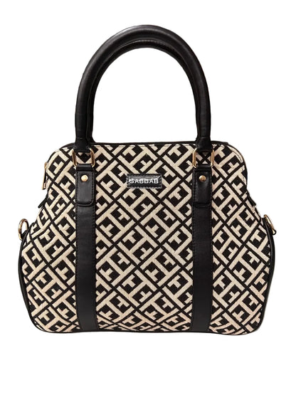 Metro Noir Handcrafted Satchel Bag