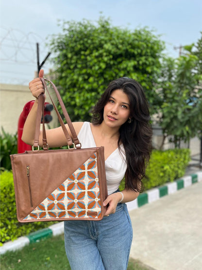 Dilkash Artisan Weave Office Tote