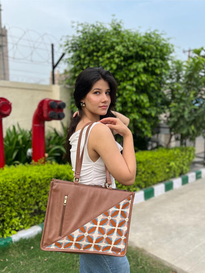 Dilkash Artisan Weave Office Tote