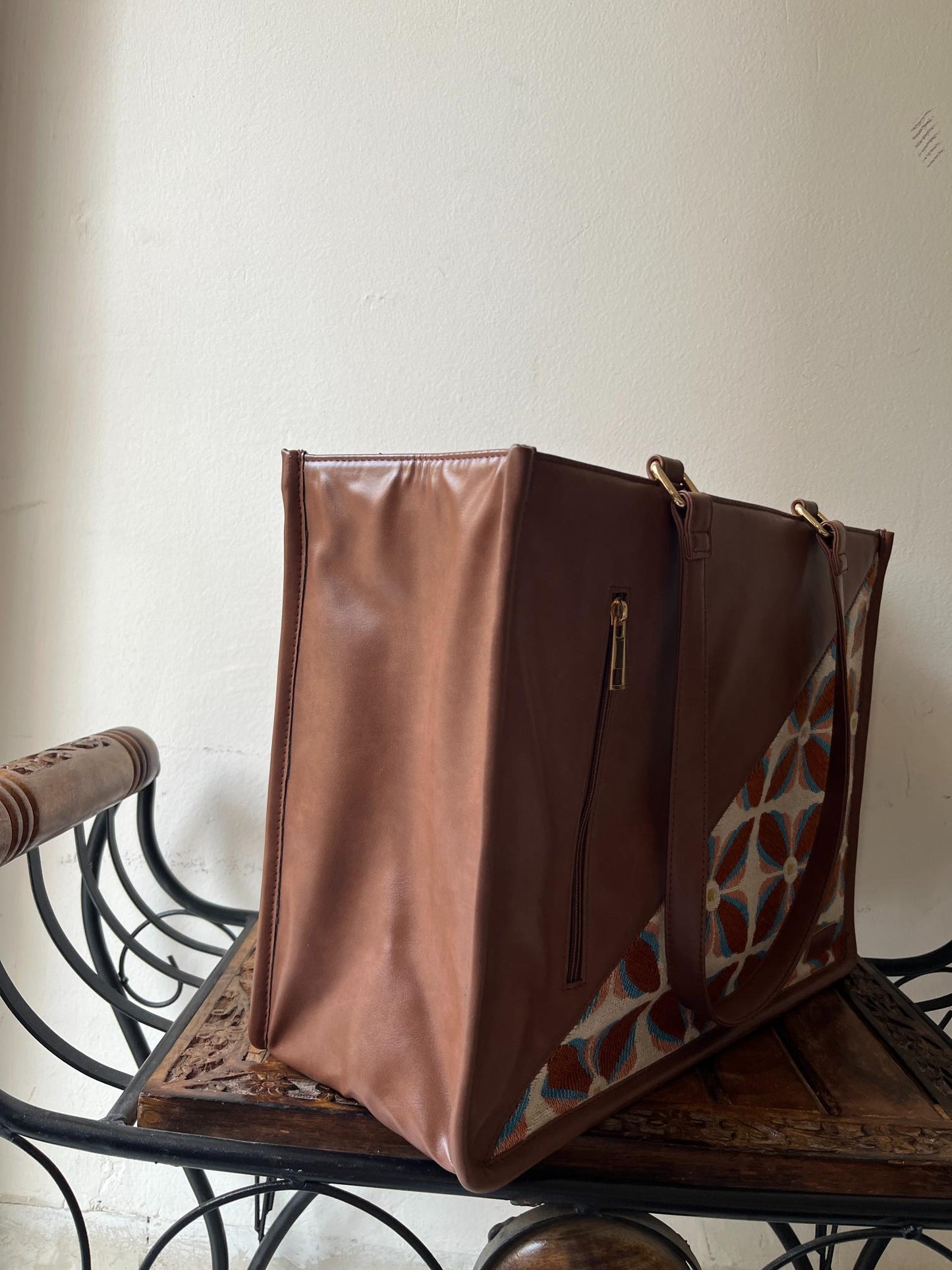 Dilkash Artisan Weave Office Tote