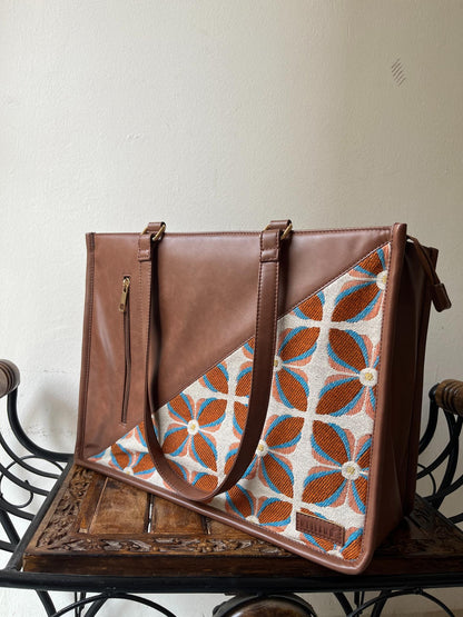 Dilkash Artisan Weave Office Tote