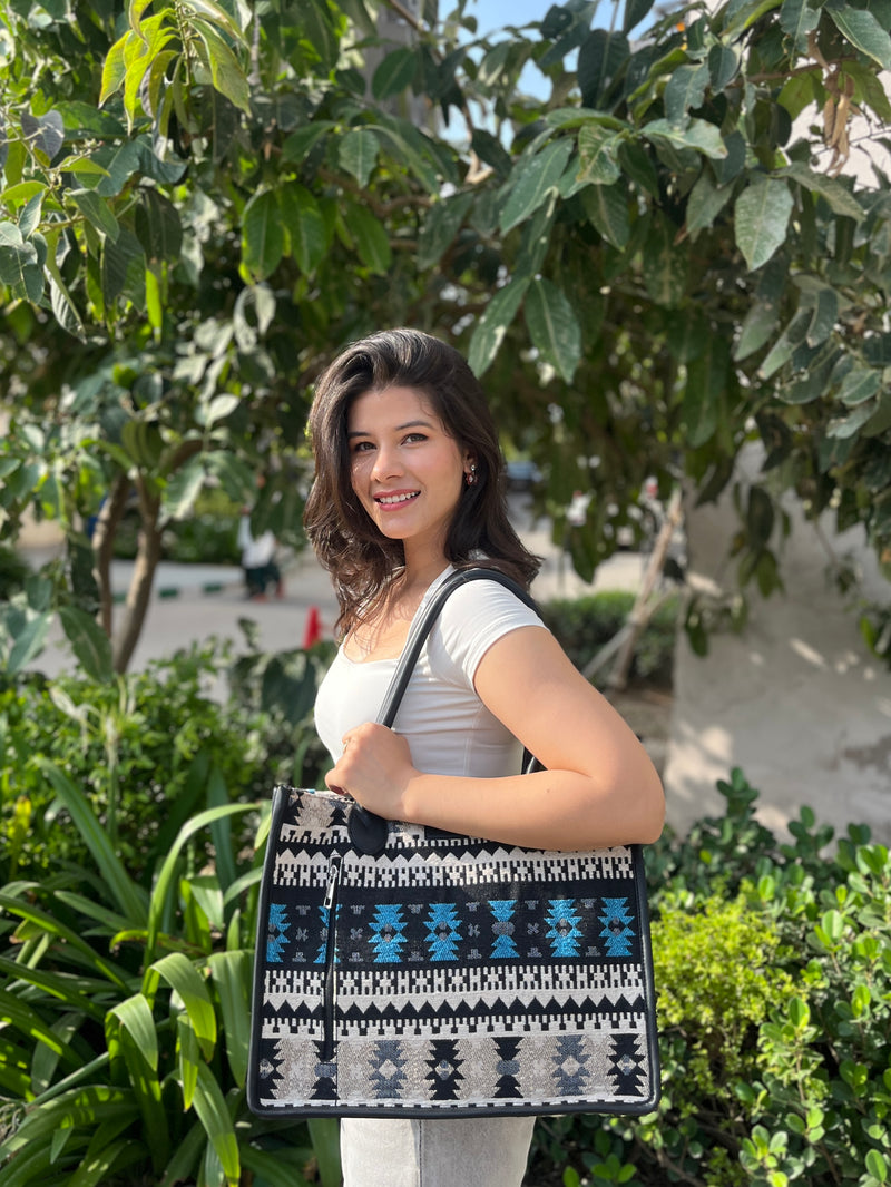 Artisan Weave Office Tote - Andaz