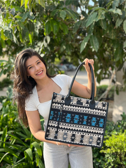 Andaz Artisan Weave Handcrafted Office Tote for Women