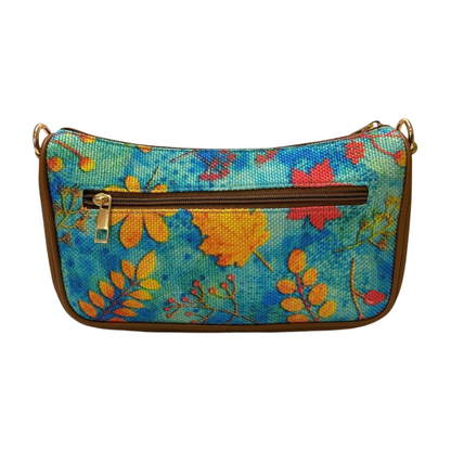 Imprint Baguette - Golden Leaves  - Everyday Shoulder Bag