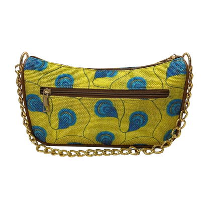 Imprint Baguette - Yellow Peacock - Everyday Shoulder Bag