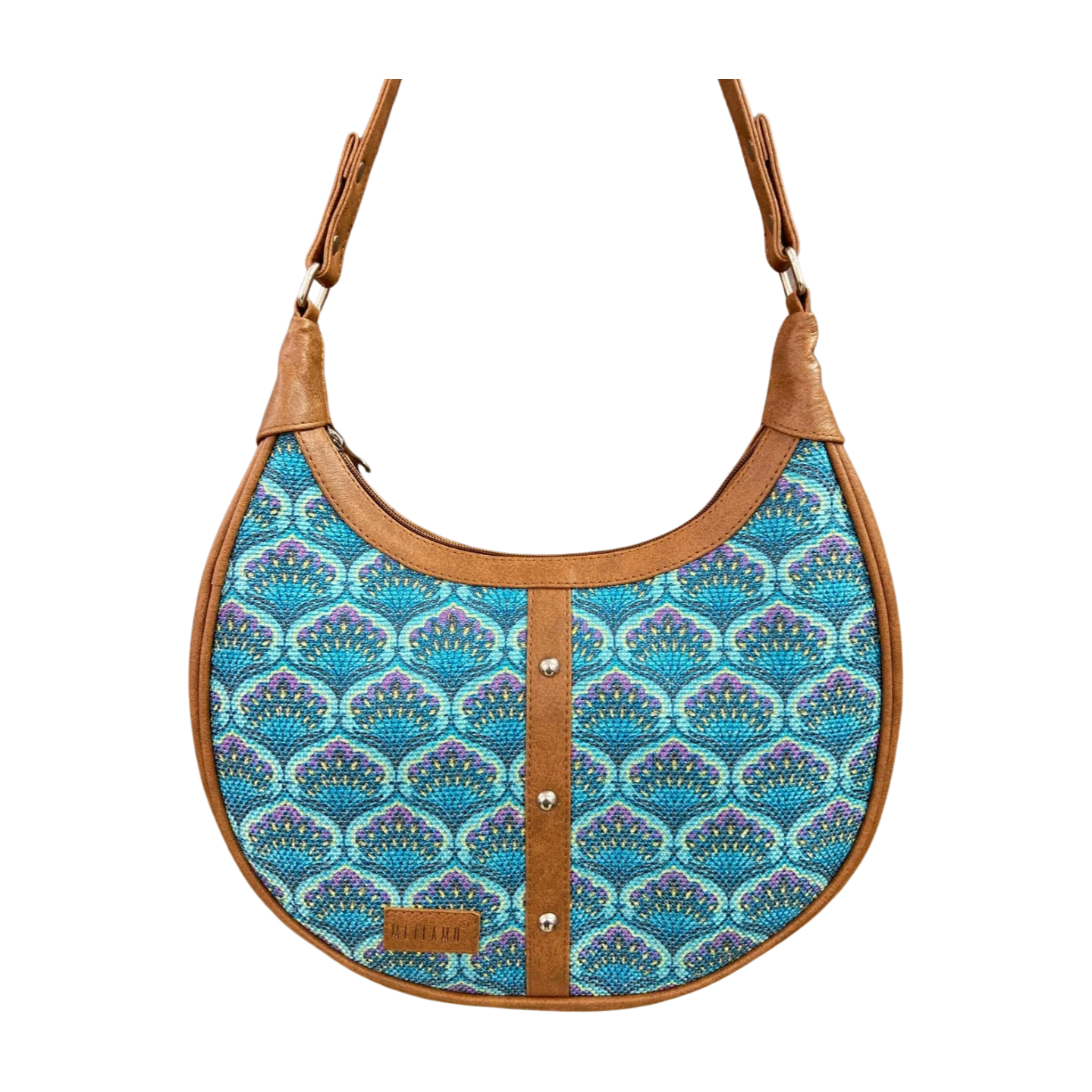 Blue Lotus - Hobo Shoulder Bag (BOGO)