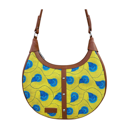 Imprint Baguette - Yellow Peacock - Hobo Shoulder Bag