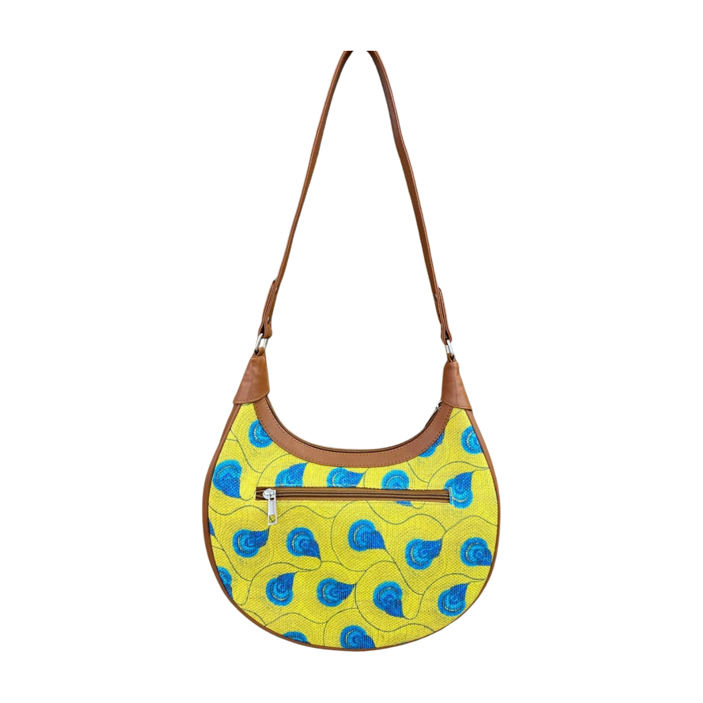 Imprint Baguette - Yellow Peacock - Hobo Shoulder Bag