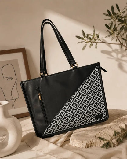Nazakat Artisan Weave Office Tote (Jacquard)