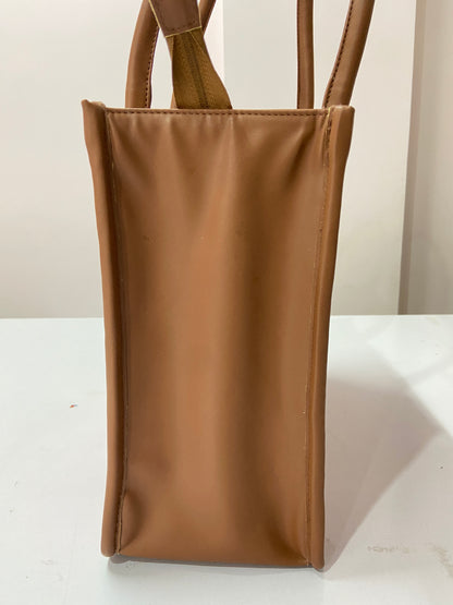 Cafe Sunset Handcrafted Raffia Office Tote for Women