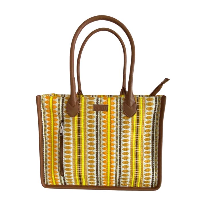 Jalwa Artisan Weave Handcrafted Office Tote for Women