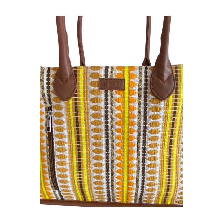 Jalwa Artisan Weave Handcrafted Office Tote for Women