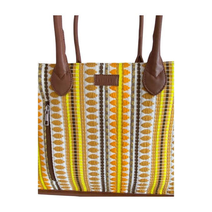 Jalwa Artisan Weave Handcrafted Office Tote for Women