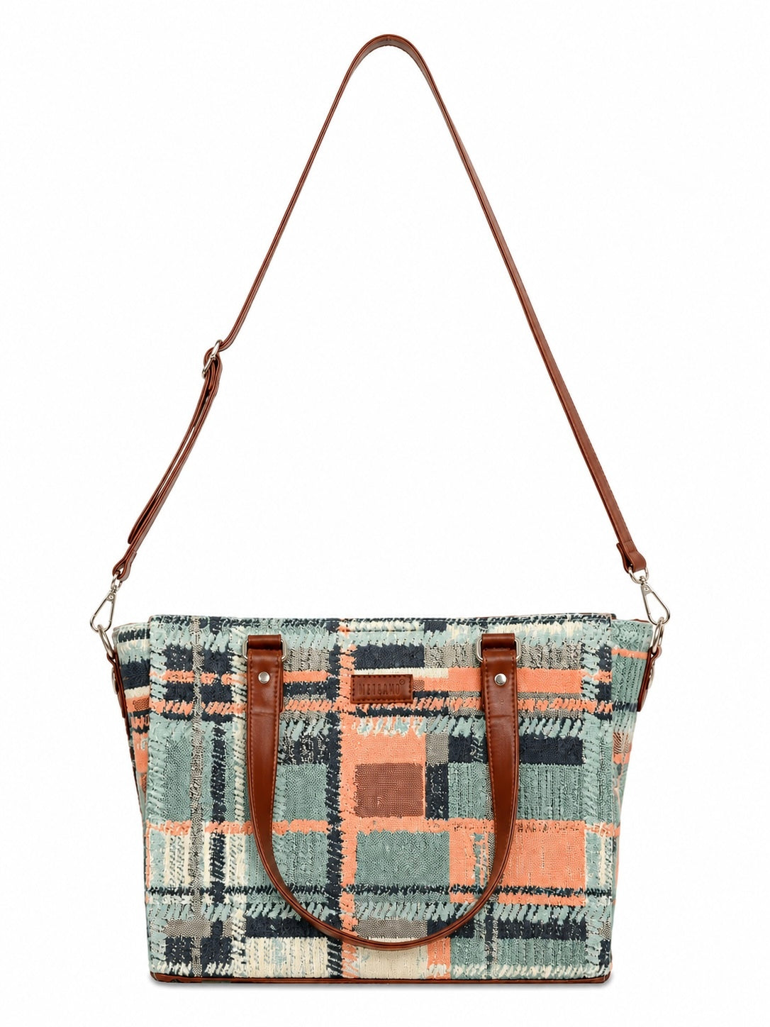 Radiance Pink Handcrafted Office Tote for Women