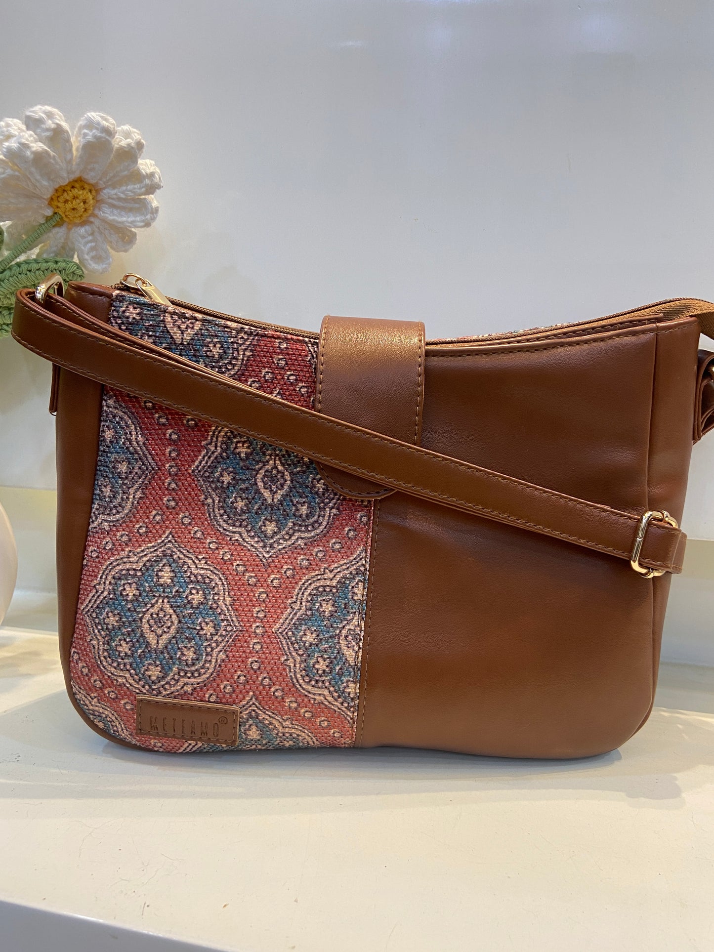 Sling Bag - Madhubani Motif (BOGO)