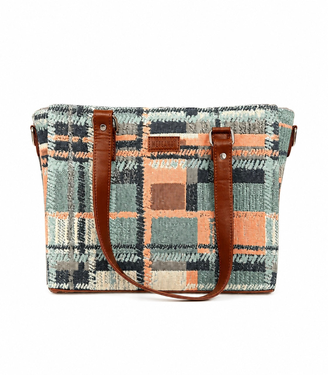 Radiance Pink Handcrafted Office Tote for Women