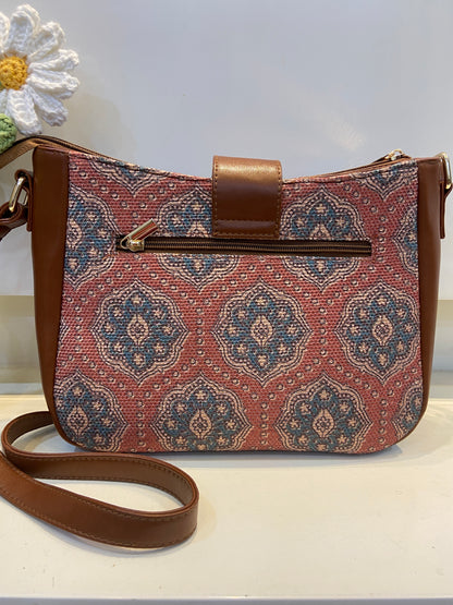 Madhubani Motif Women's Sling Bag