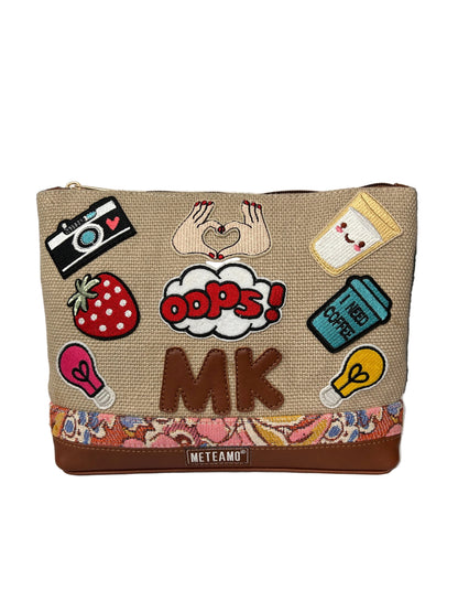 Happy Doodle- Multipurpose Utility Pouch (Customisable)