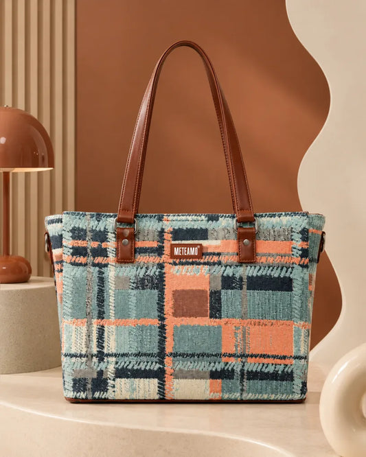 Radiance Pink Handcrafted Office Tote for Women