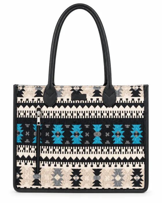 Andaz Artisan Weave Handcrafted Office Tote for Women (Jacquard) - view 2