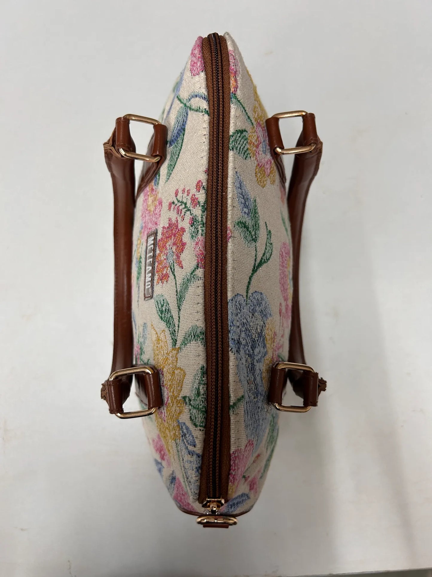 Bloom Floral Tapestry Satchel Bag