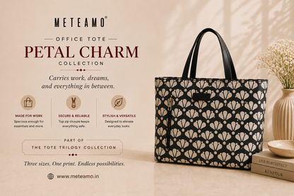 Petal Charm 3-Piece Office Tote Set