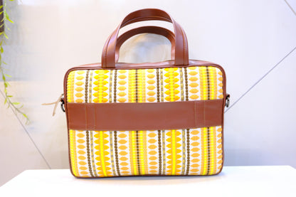 Golden Loom Laptop Bag