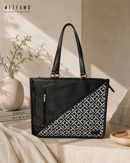 Nazakat Artisan Weave Office Tote