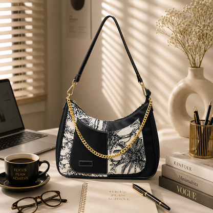Crescent Baguette - Vufia - Everyday Shoulder Bag