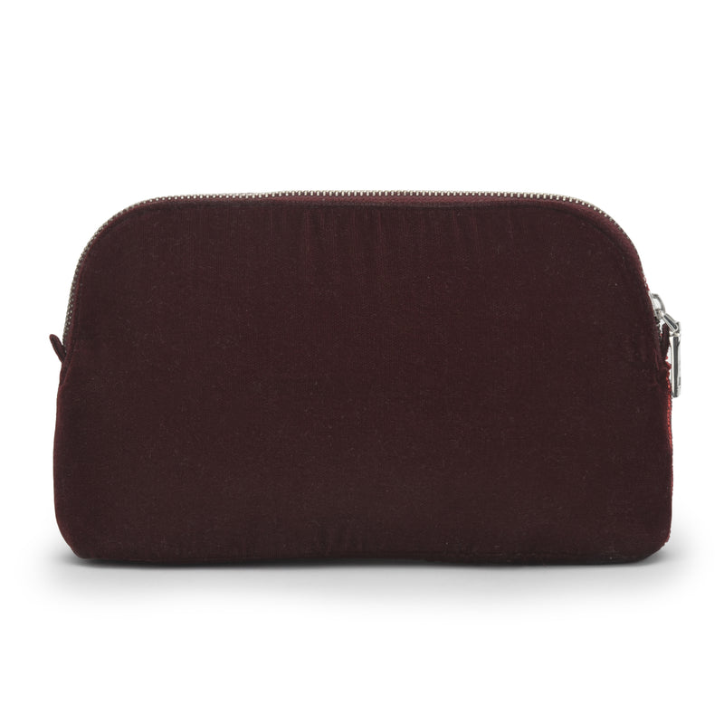 Sequina Red - Beaded Make-Up Pouch