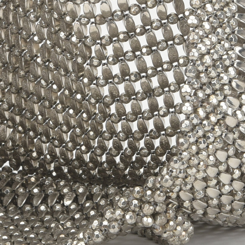 Rosario - Silver Beads Handbag